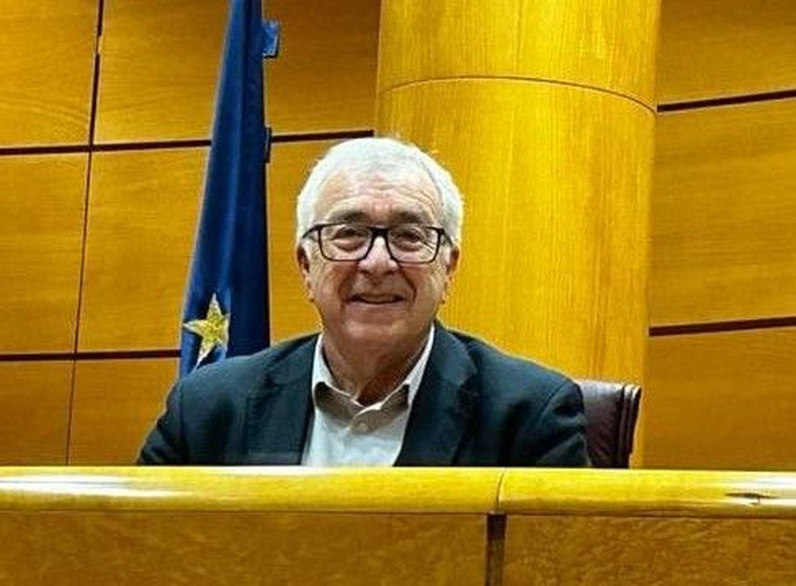 José Fernández, senador por Zamora, vicepresidente de la Comisión de Transportes y Movilidad Sotenible y alcalde de Puebla de Sanabria.