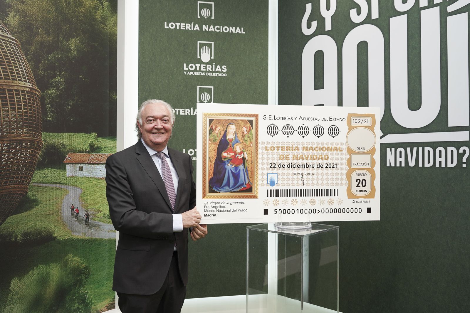 Presentación de la Lotería de Navidad