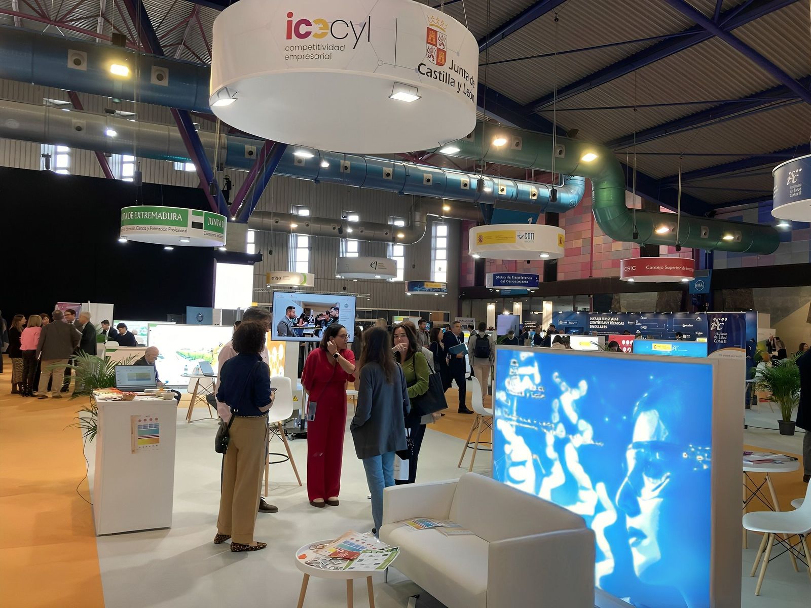 Stand de CyL en una feria. Archivo