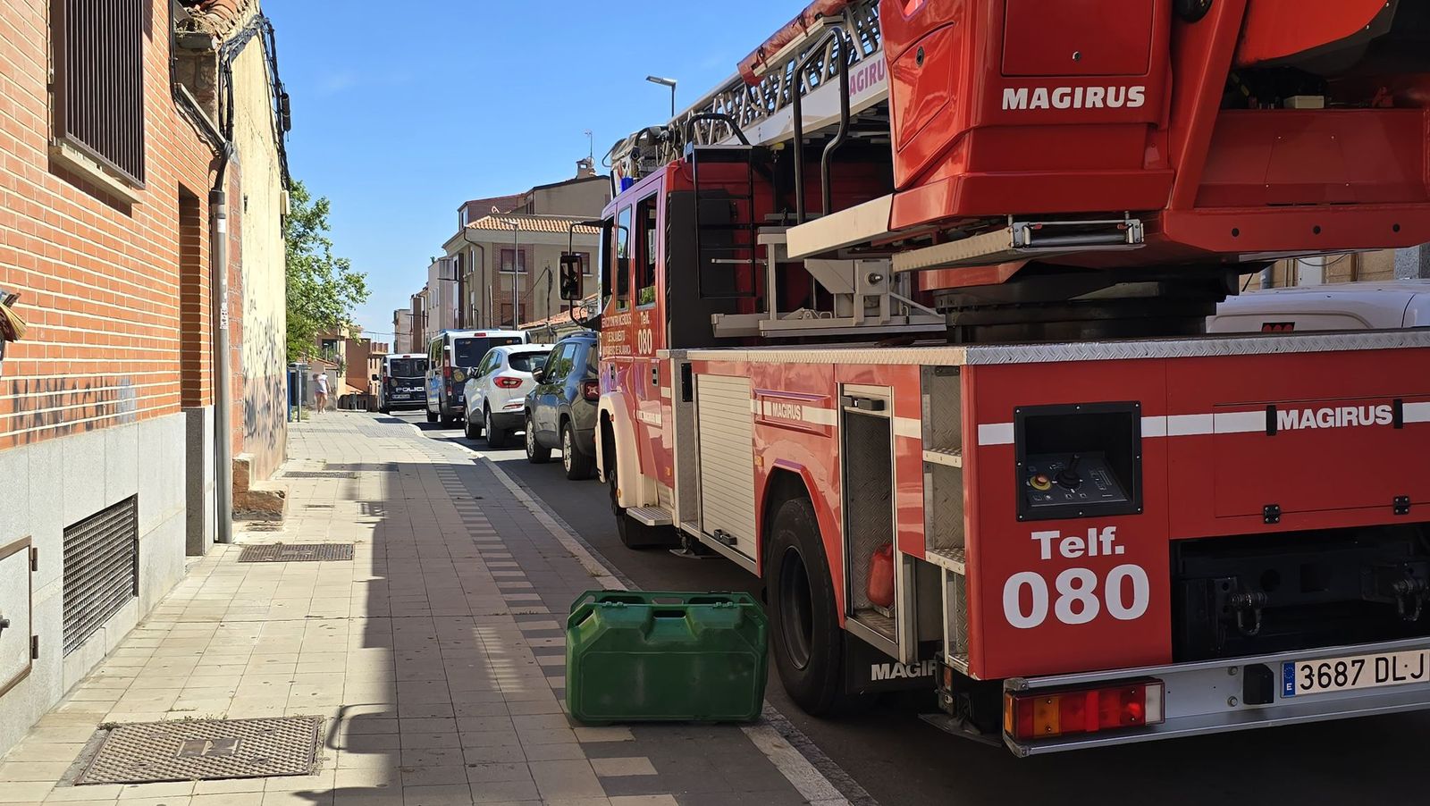 Redada en la plaza Baleares, Pizarrales 