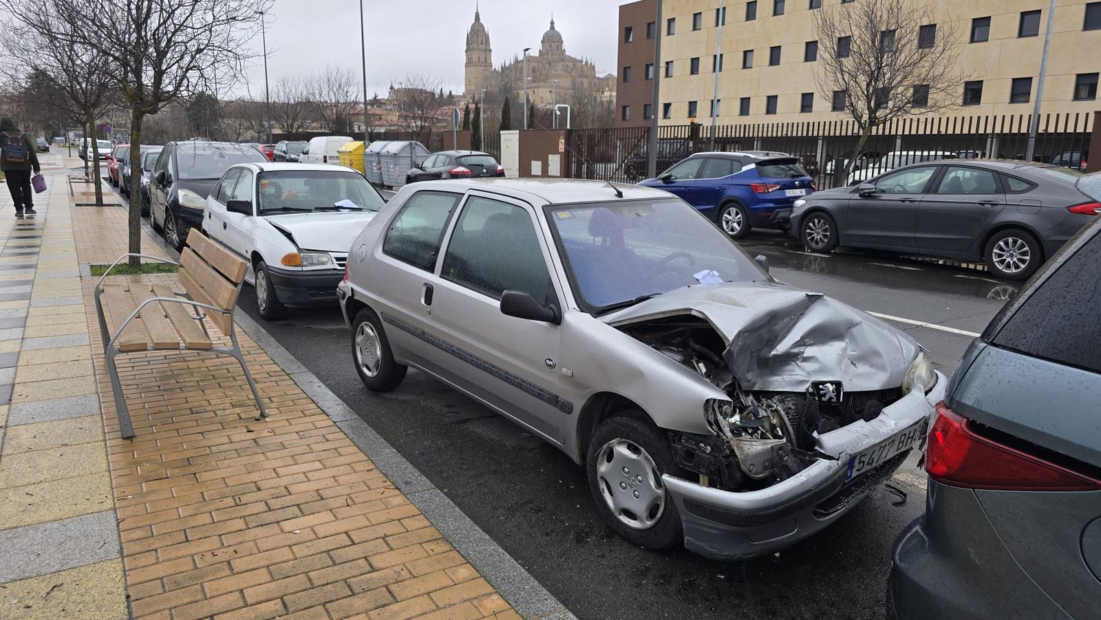 Dos conductores ebrios causan accidentes simultáneos en Salamanca