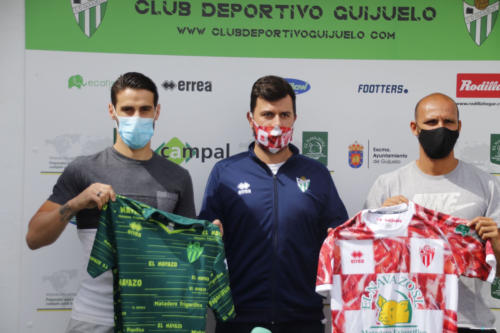 Presentación Kamal y Andrés en el Guijuelo