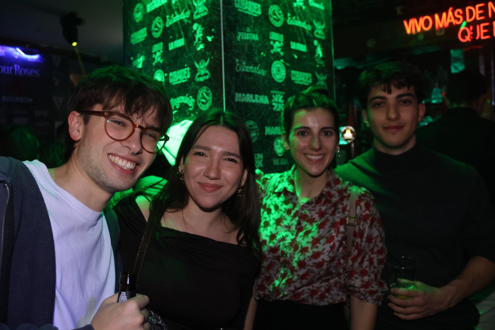 Salamanca de noche, sábado 17 de enero