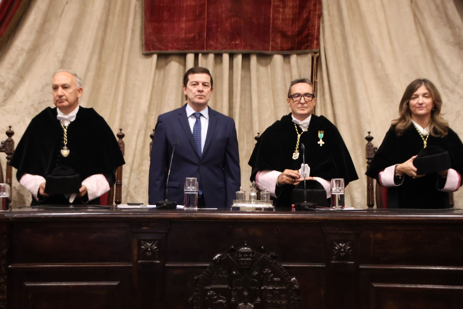 La Universidad de Salamanca celebra el acto de apertura del curso 2025-26 de las universidades de Castilla y León de acuerdo al siguiente programa