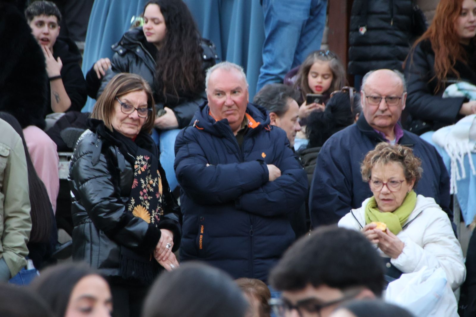 Así ha sido el ambiente en la procesión del Cristo de los Doctrinos y la Virgen de la Amargura