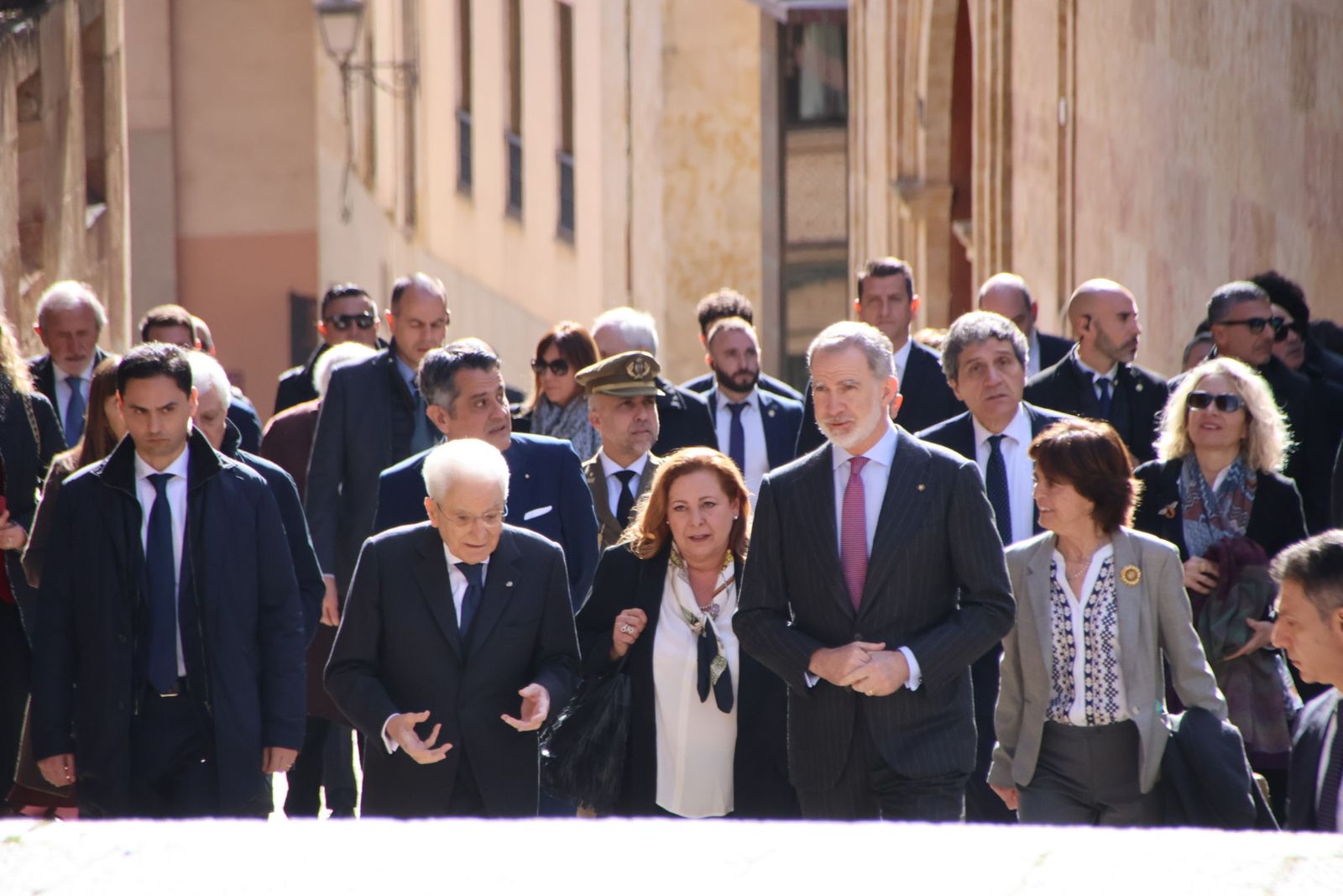 Investidura de Sergio Mattarella como doctor 'honoris causa' de la USAL con la presencia del Rey Felipe VI