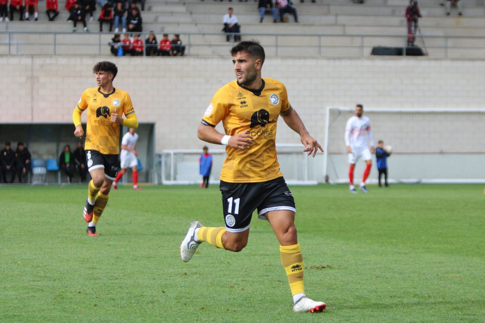 Juampa, ante el Sanse | FOTO UNIONISTAS CF