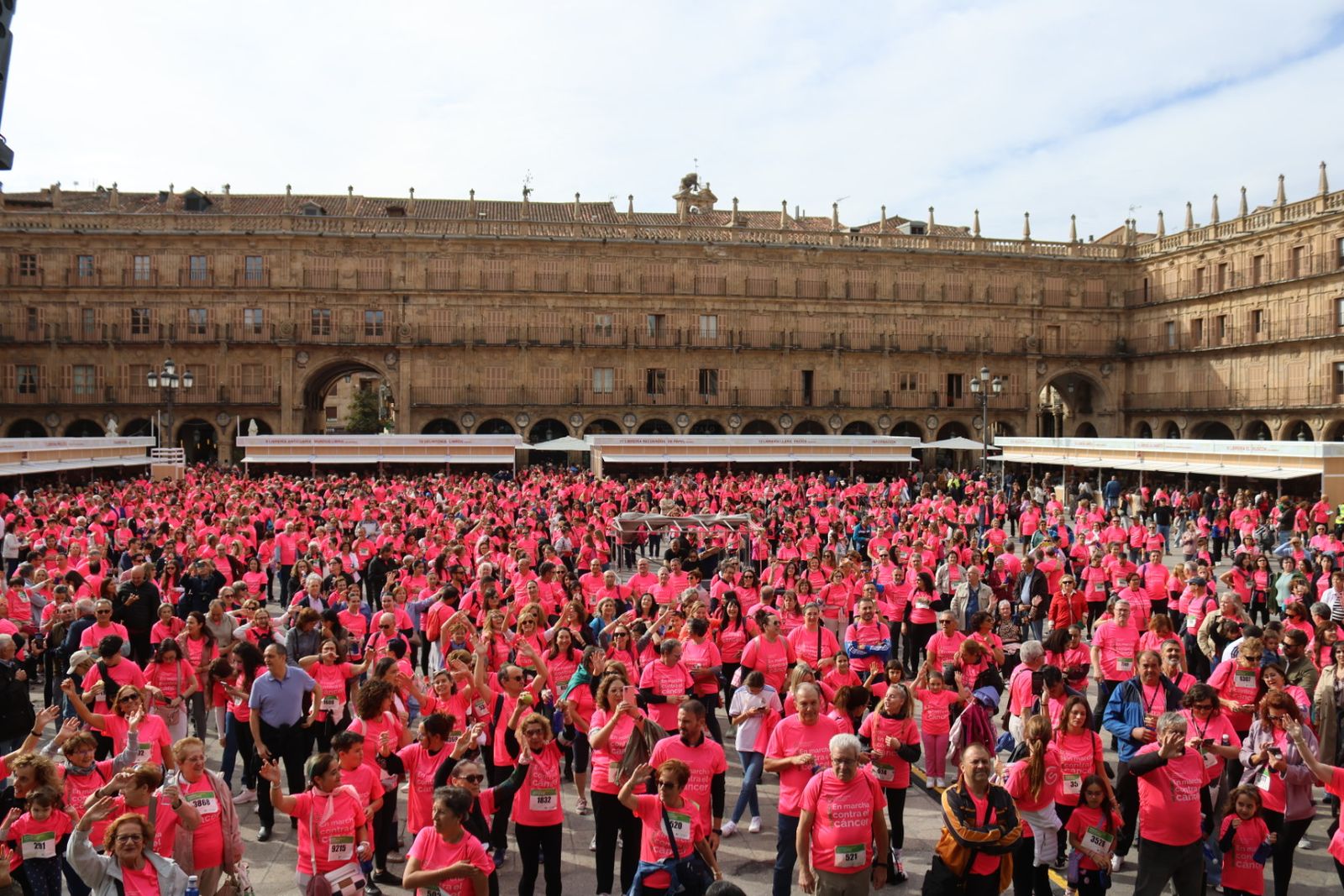 La marcha contra el cáncer vuelve a Salamanca un año más