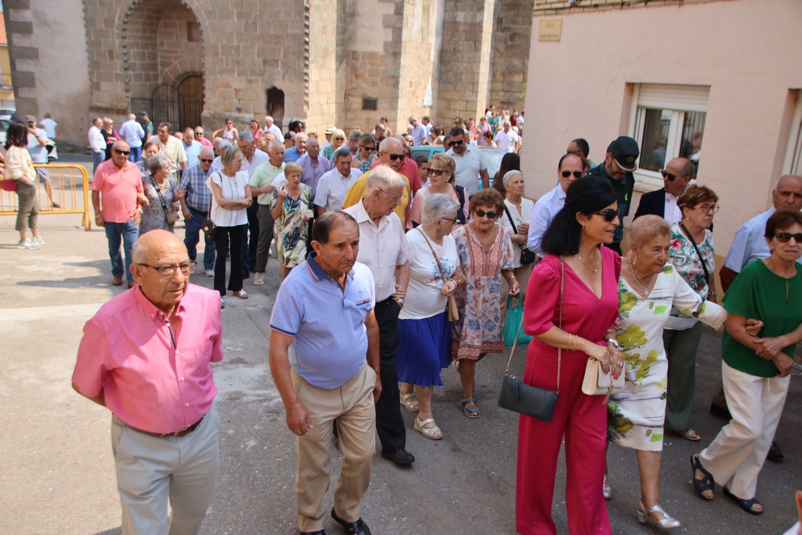 Masueco misa y procesión en honor a San Bernardo