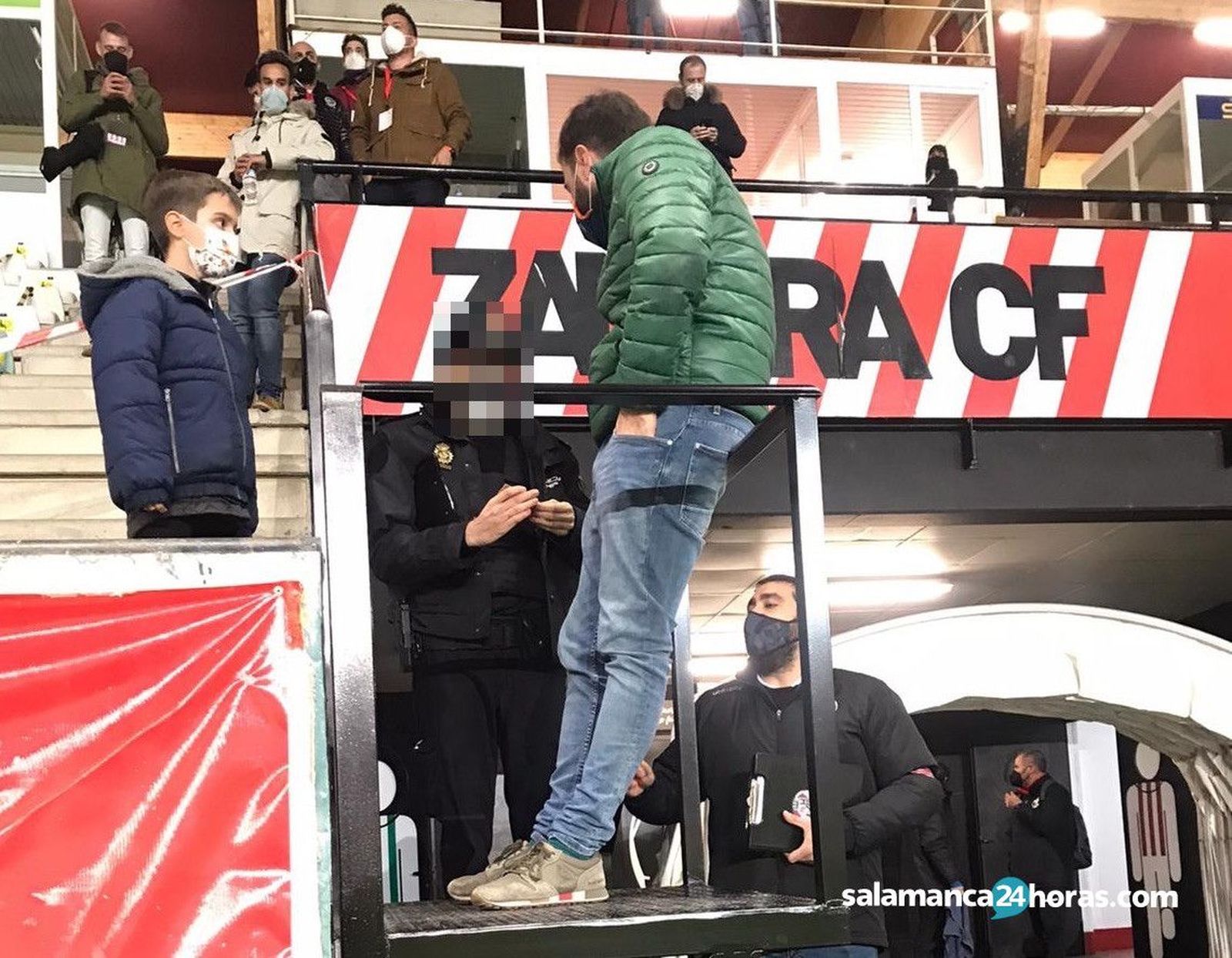 Diego Hernansanz identificado por la Policía