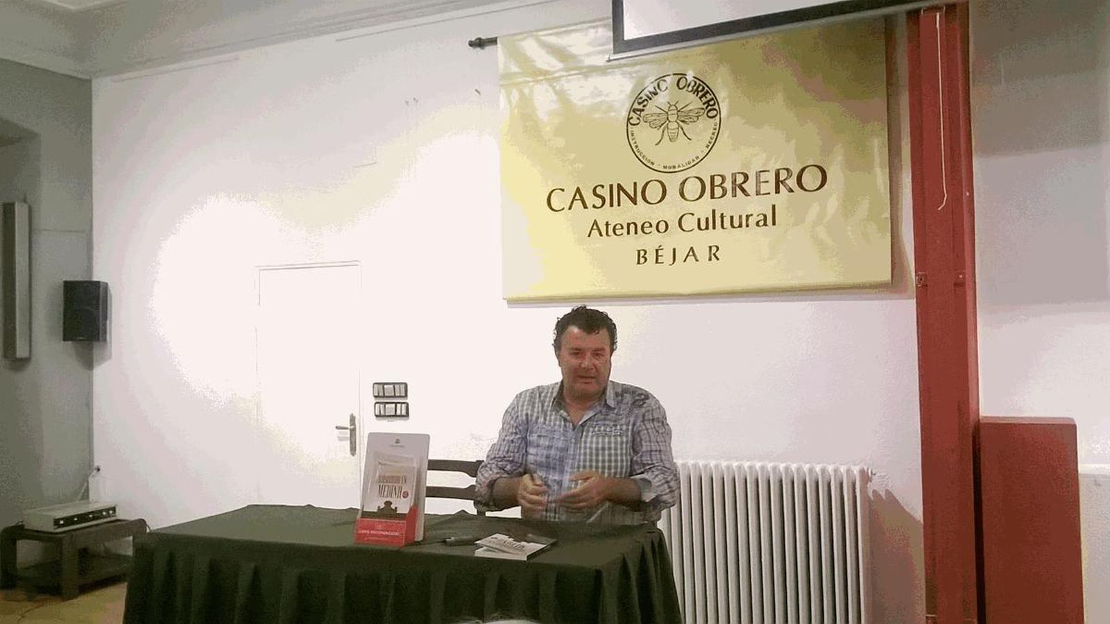 Presentación literaria en Béjar
