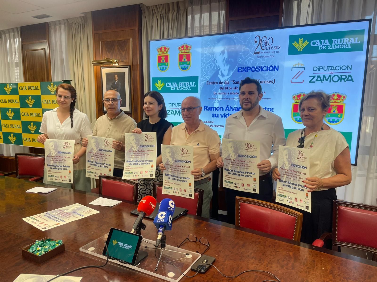 Coreses acoge la exposición de Ramón Álvarez