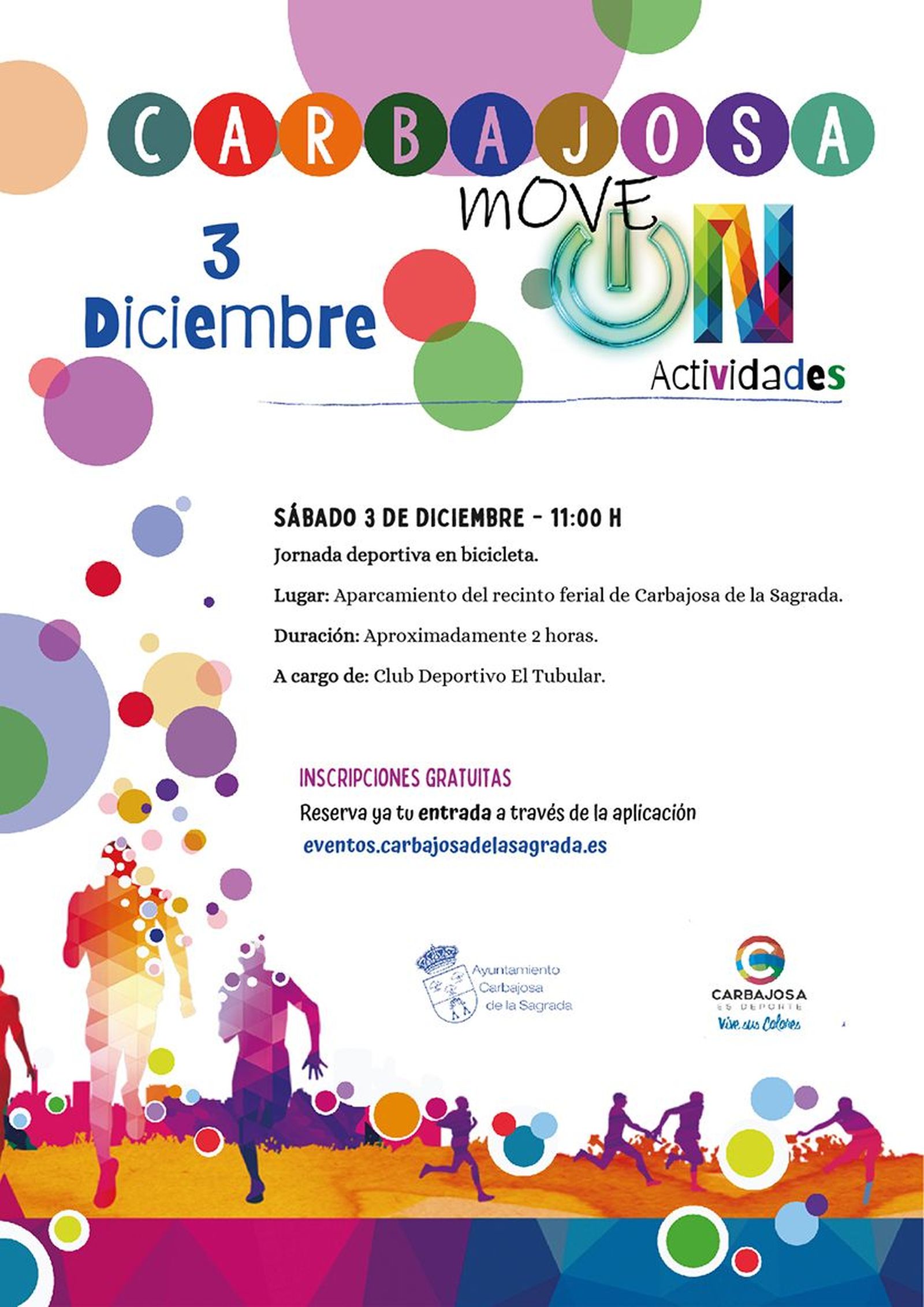 El programa “Carbajosa Move On” vuelve este sábado 3 de diciembre a Carbajosa