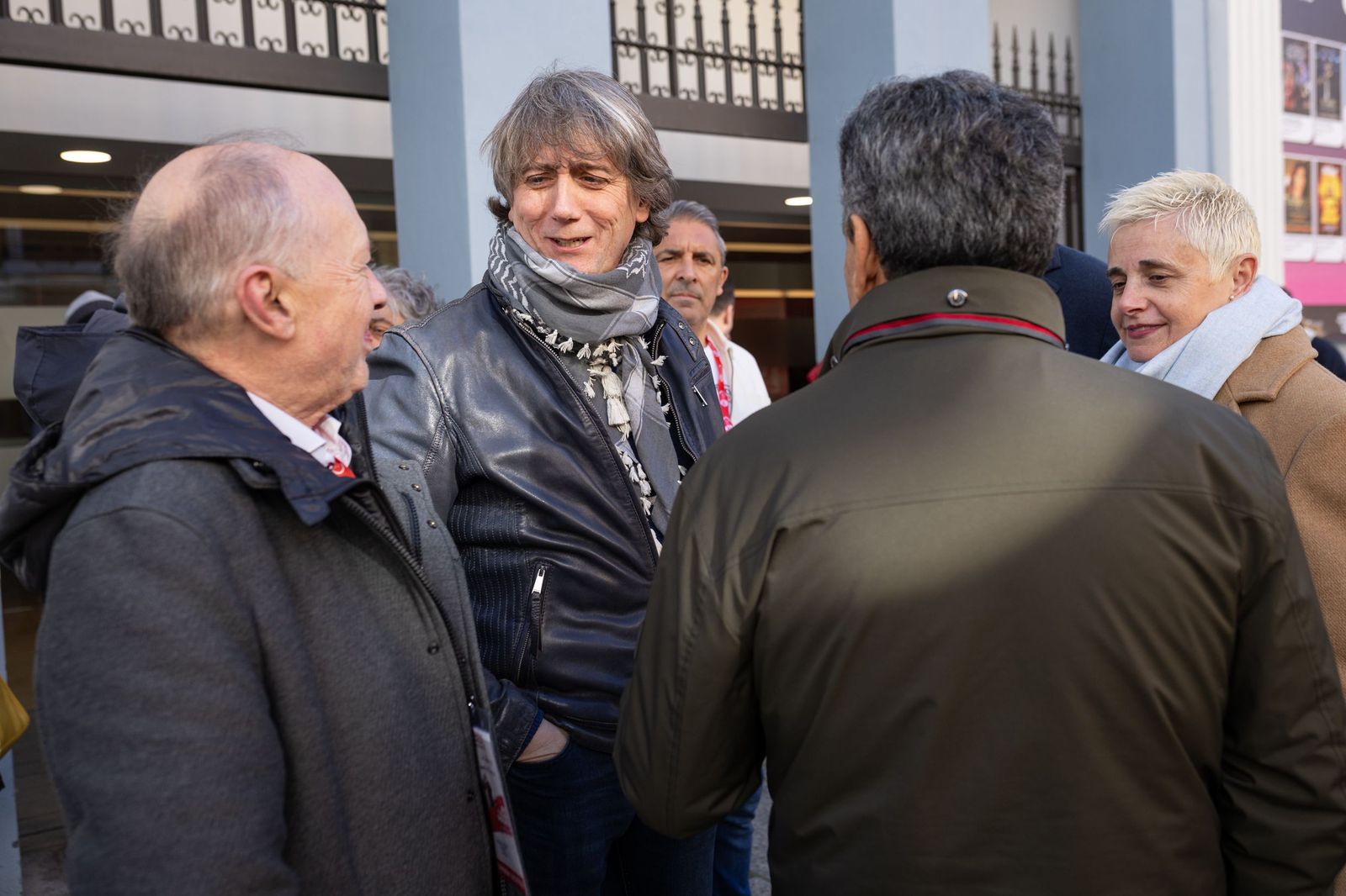 JL Leal  ICAL. El secretario general confederal de UGT, Pepe Álvarez, el nuevo secretario general de UGT Castilla y León, Óscar Lobo, y el secretario general electo del PSOE de Castilla y León, Carlos Martínez. parti