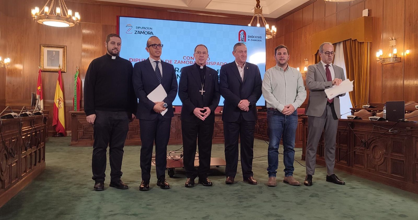 Diputación y Obispado sellan un acuerdo para la restauración de templos e inmuebles