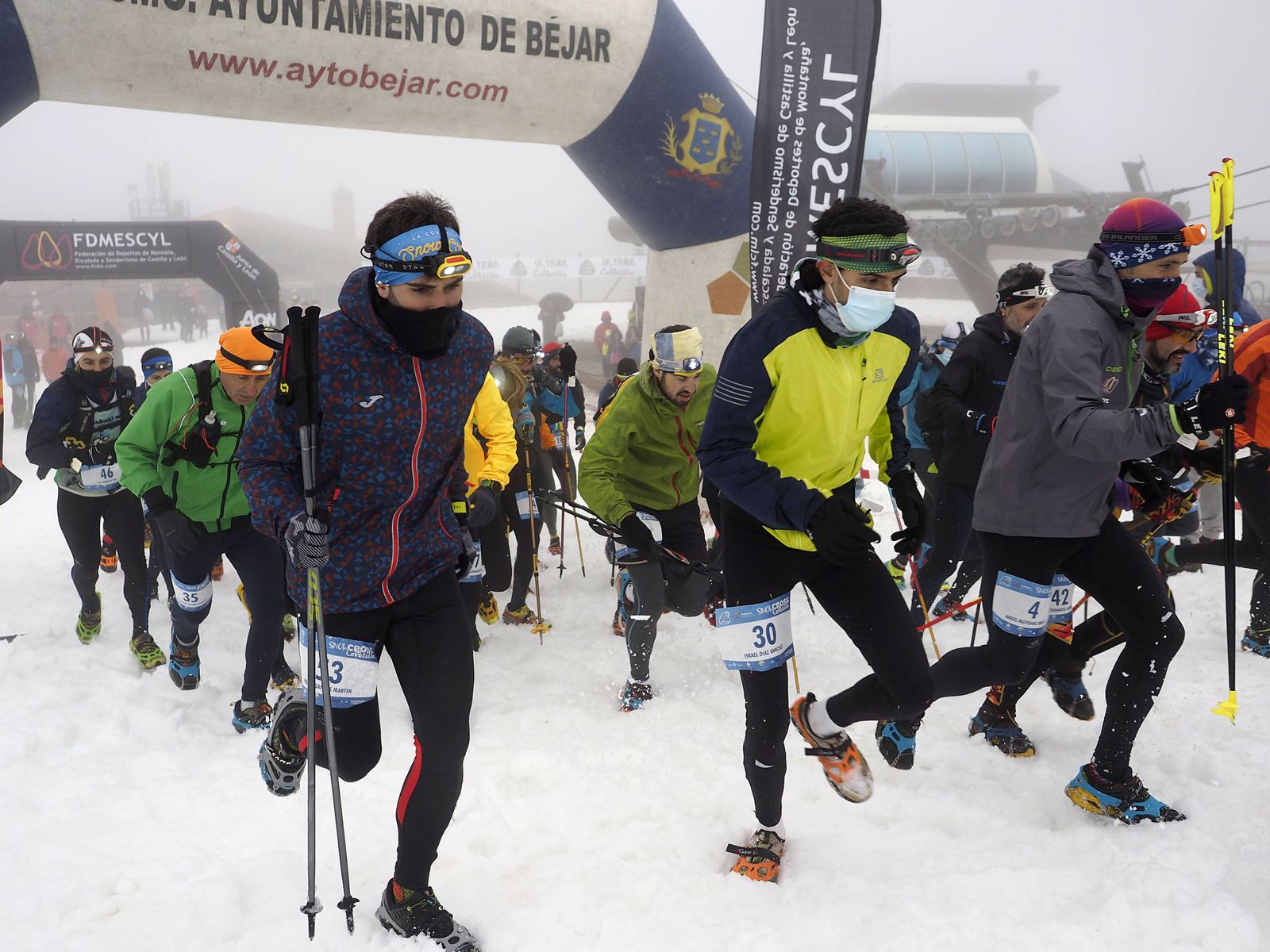 Imagen del Snowcross La Covatilla | FOTO RAÚL MARTÍN (RM2IMAGEN)
