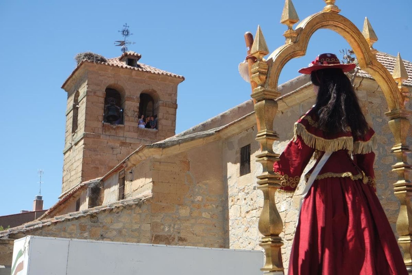 La Virgen Peregrina vuelve a recorrer las calles de Moriscos 