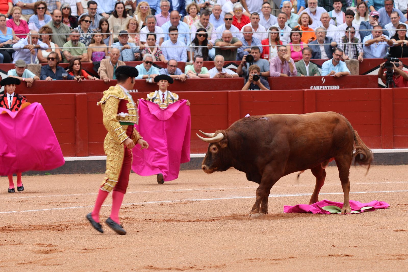 Ismael Martín, Marco Pérez y el aclamado regreso de Morante de la Puebla: su paso por La Glorieta en imágenes