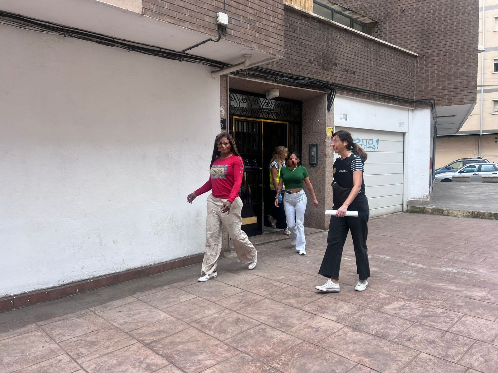 Un detenido en una operación de Policía Nacional en el barrio Vidal (1).jpg