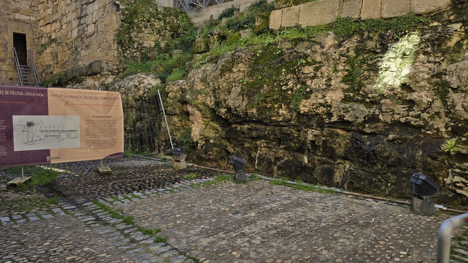 Estado del entorno de la Cueva de Salamanca a 11 de marzo de 2026