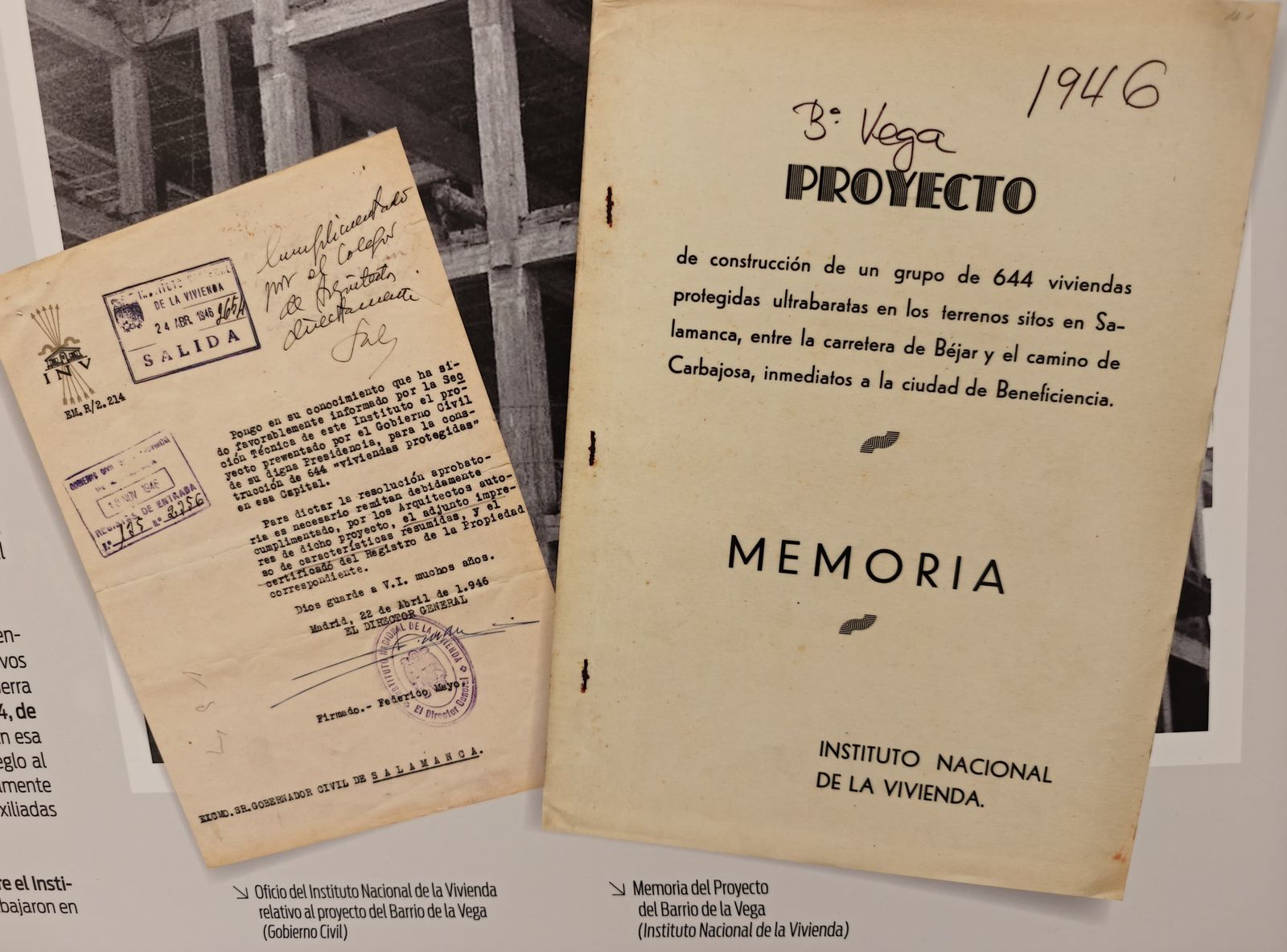 Proyecto del barrio de La Vega. Archivo Histórico de Salamanca. 