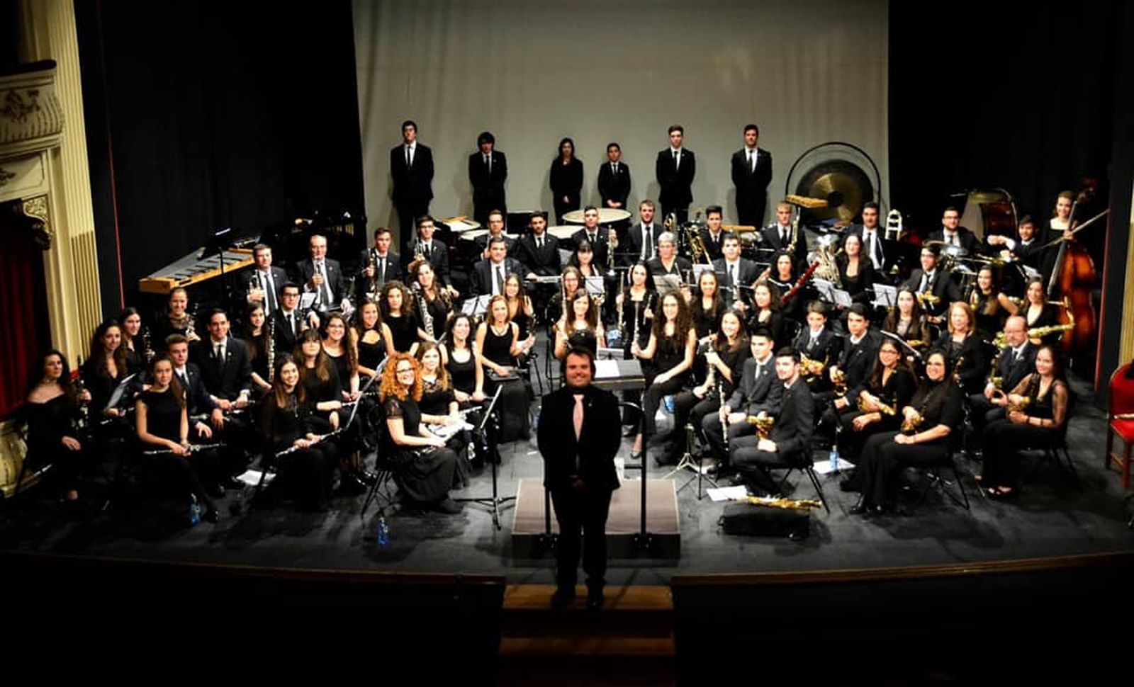 Actuación de la Banda de Música de Zamora. Archivo