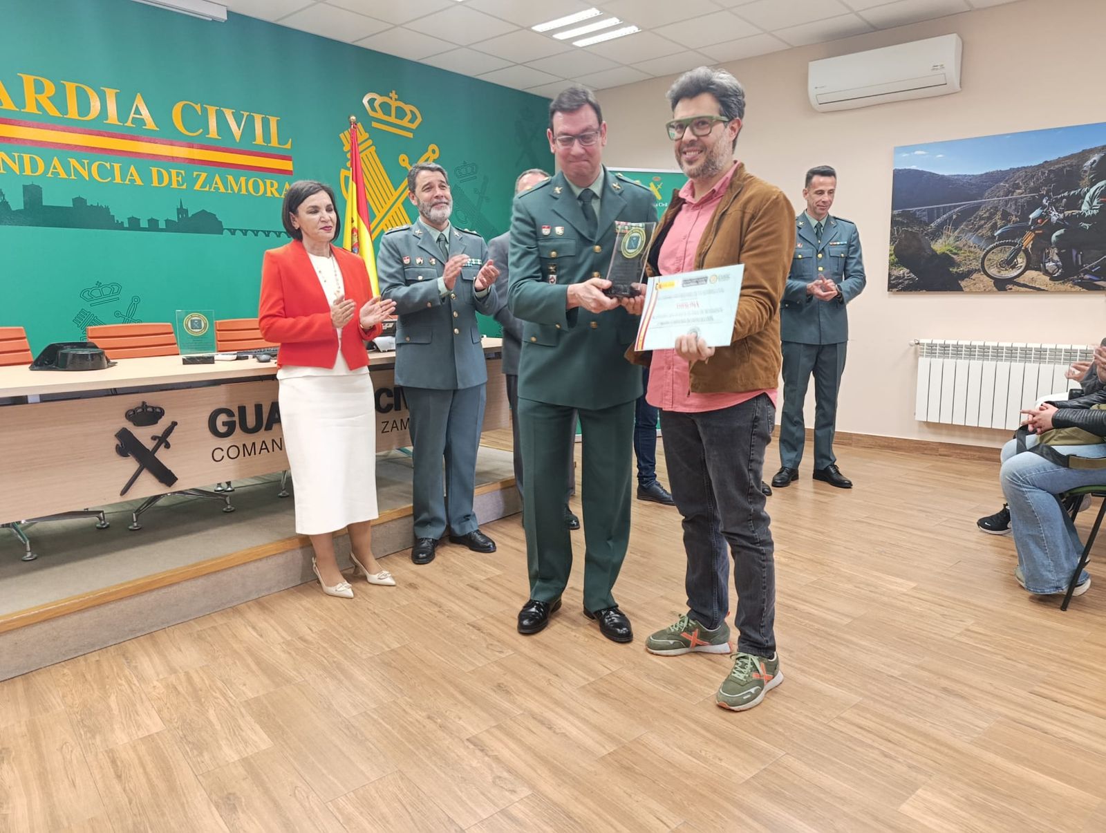 GALERÍA | Entrega de diplomas a los clasificados de Zamora en la Ciberliga de la Guardia Civil