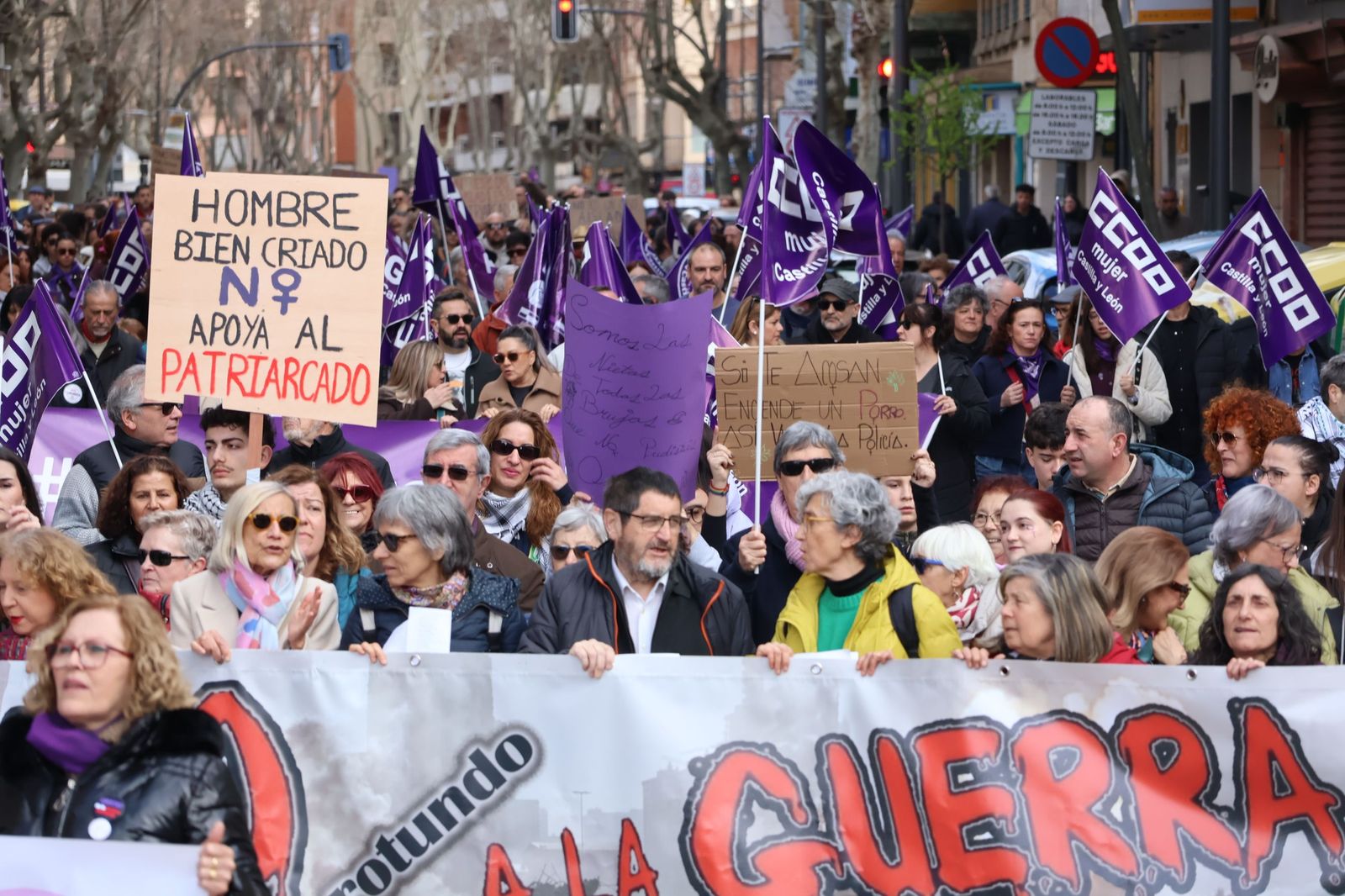 GALERÍA | La manifestación del 8M por las calles de Zamora, en imágenes