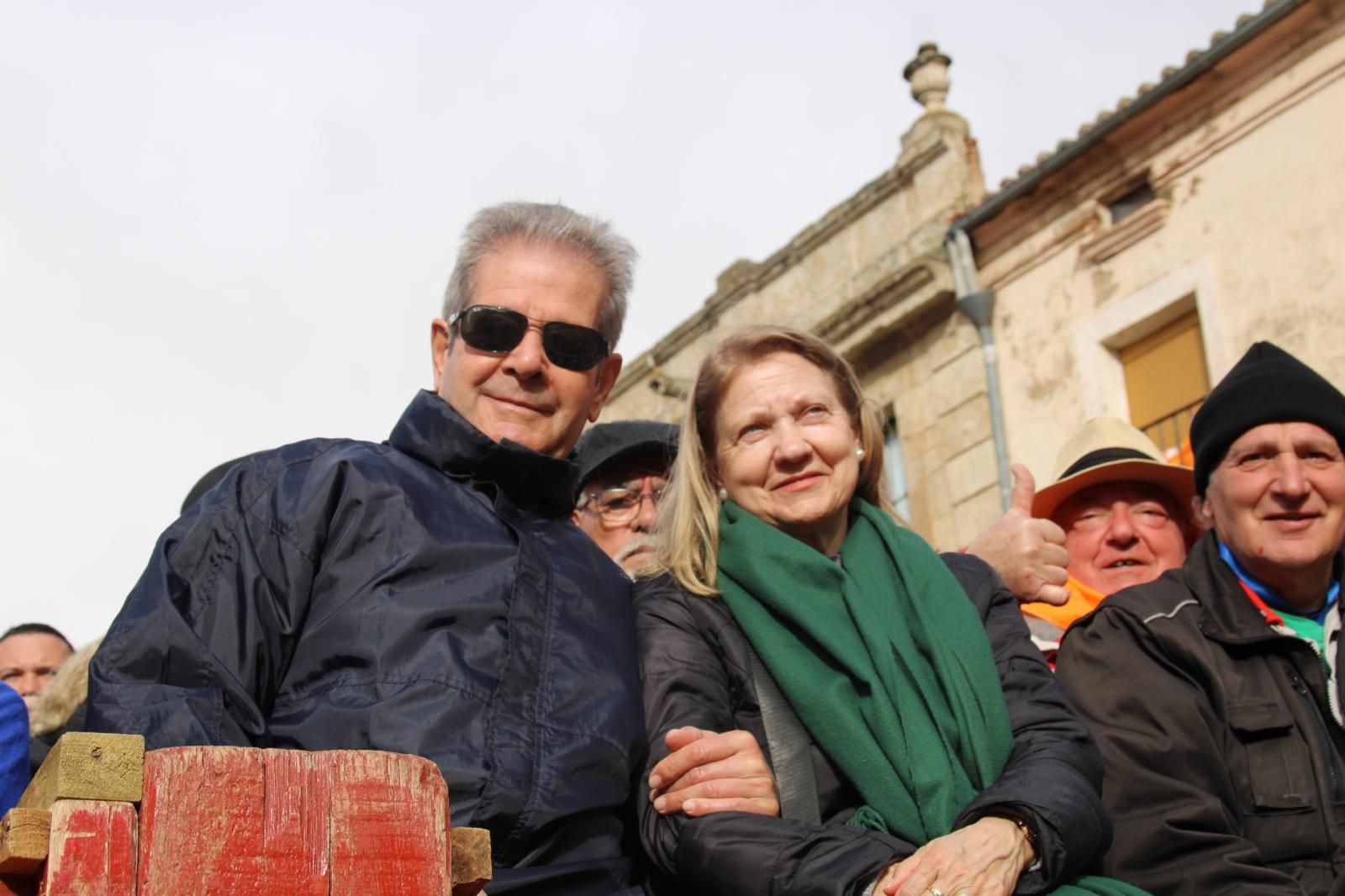 Ambiente del Encierro tradicional del lunes 17 de febrero