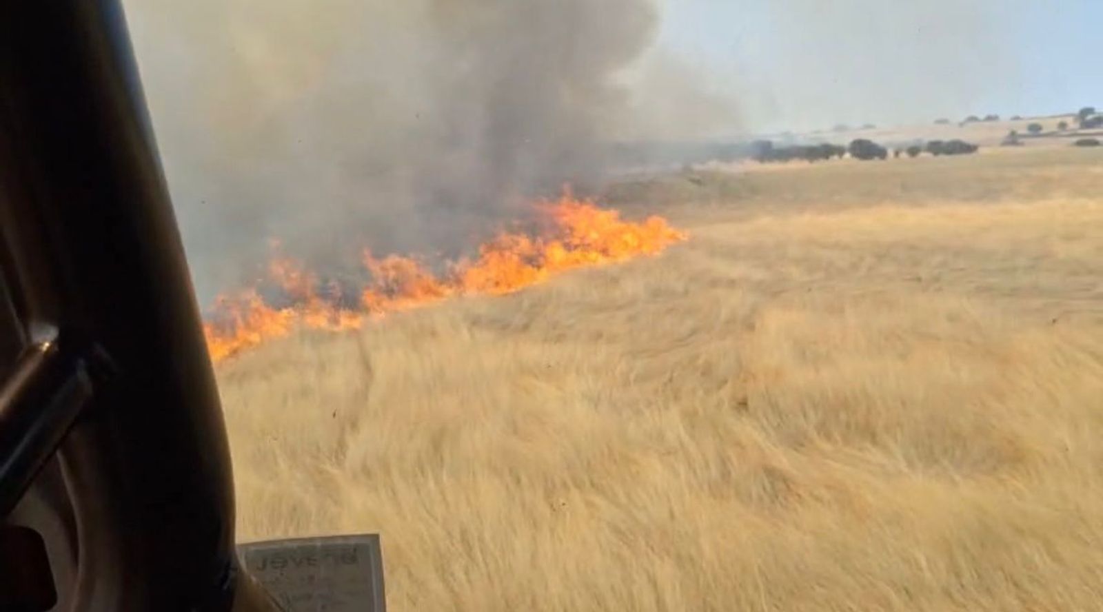Incendio de nivel 1 en Moronta