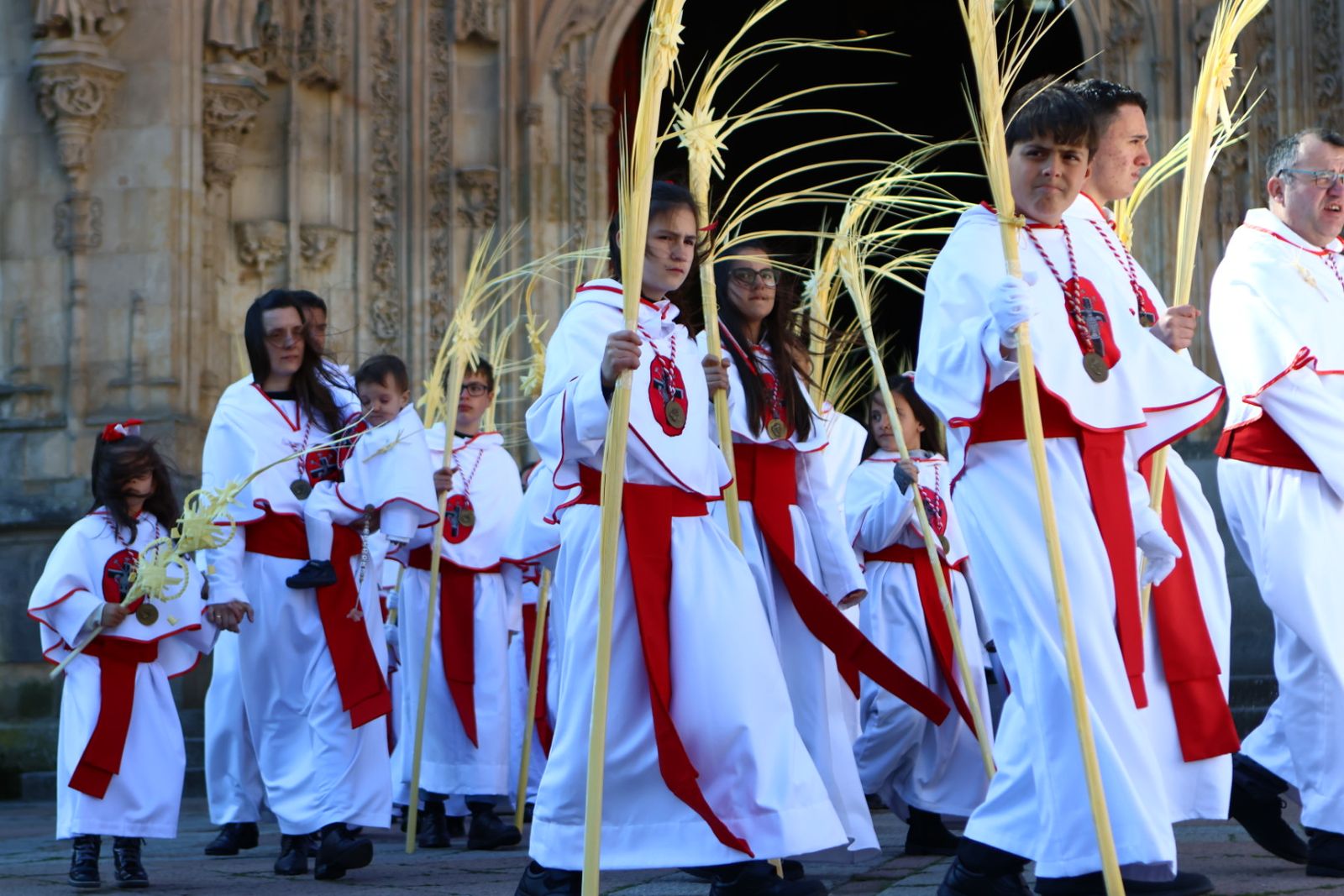 Procesión de la Borriquilla en Salamanca