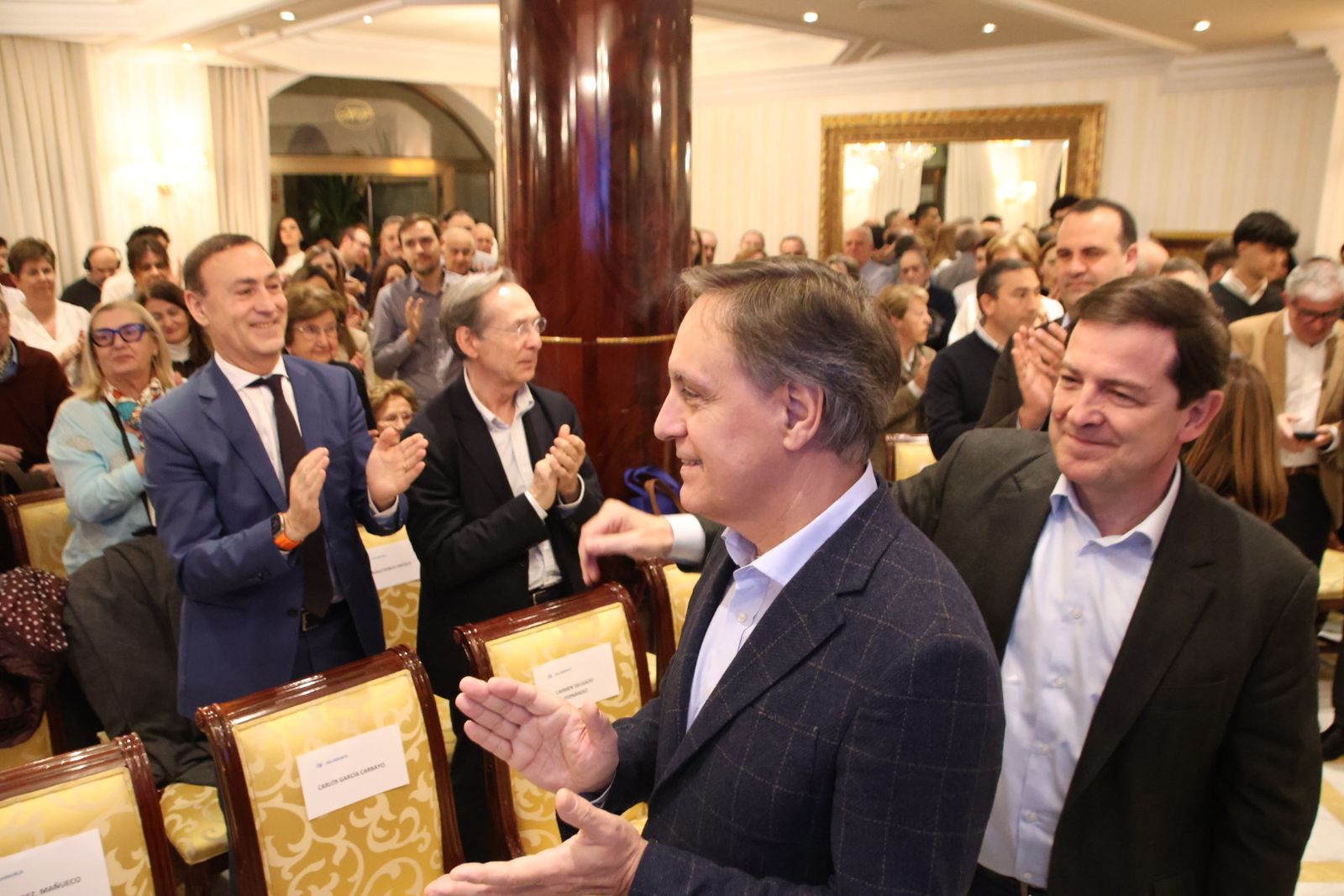 Mañueco junto a Carbayo prearranque campaña