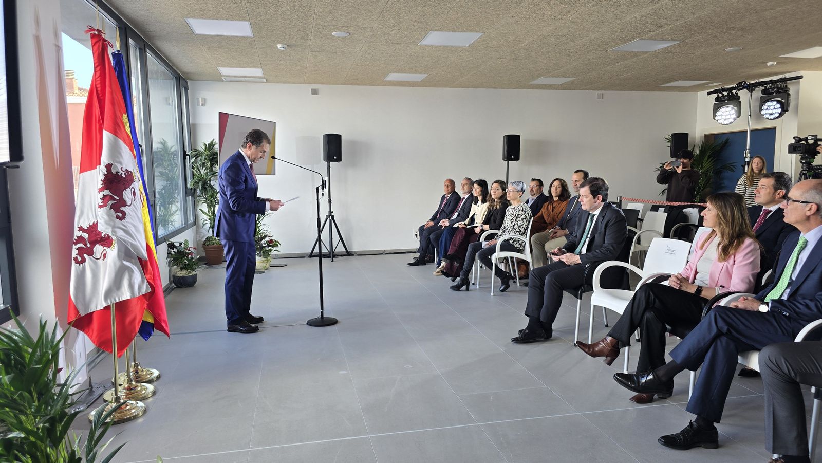 Inauguración del colegio de Aldeatejada, C.R.A. Los Arapiles
