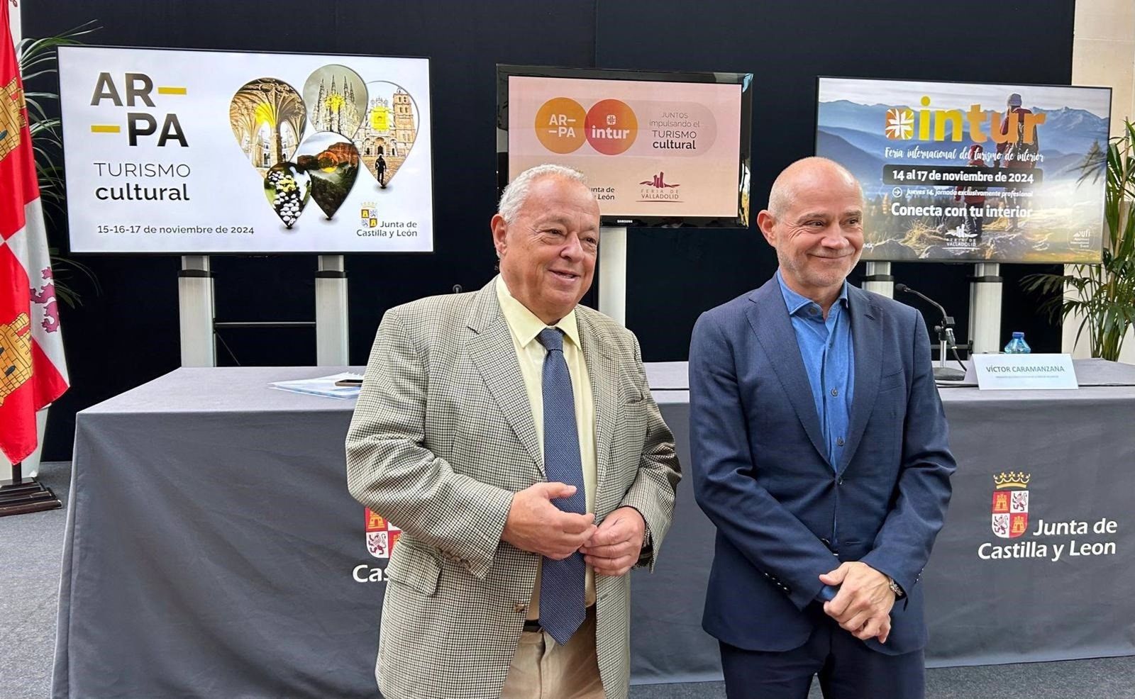 AR-PA e INTUR se celebrarán de forma simultánea hasta el 17 de noviembre para aunar "patrimonio, turismo y cultura"