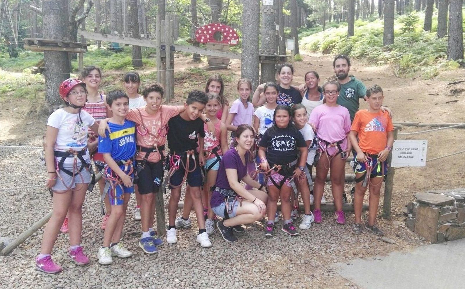 Día de convivencia entre niños de Villamayor y Santa Marta en La Alberca