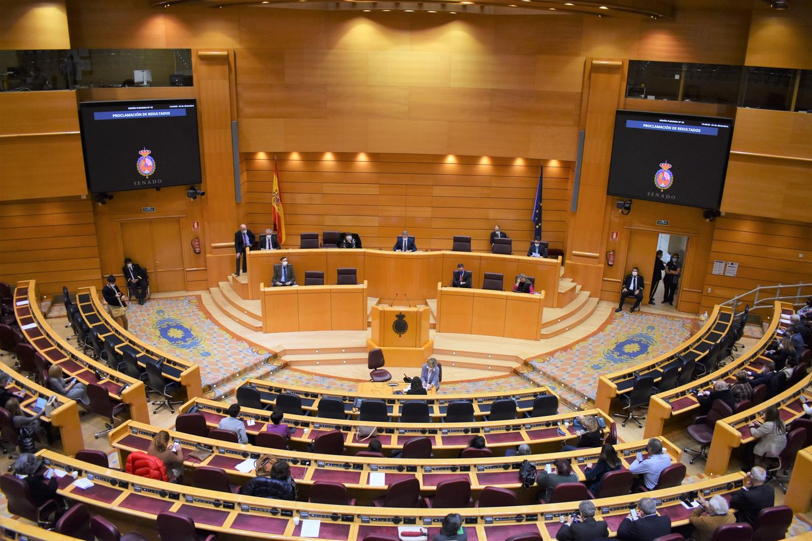 Archivo - Pleno del Senado (Foto de archivo). - SENADO - Archivo