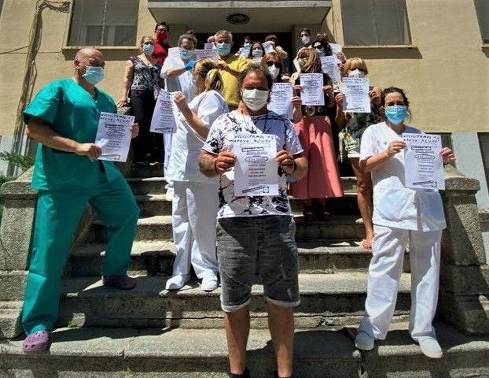 Celadores protesta 1