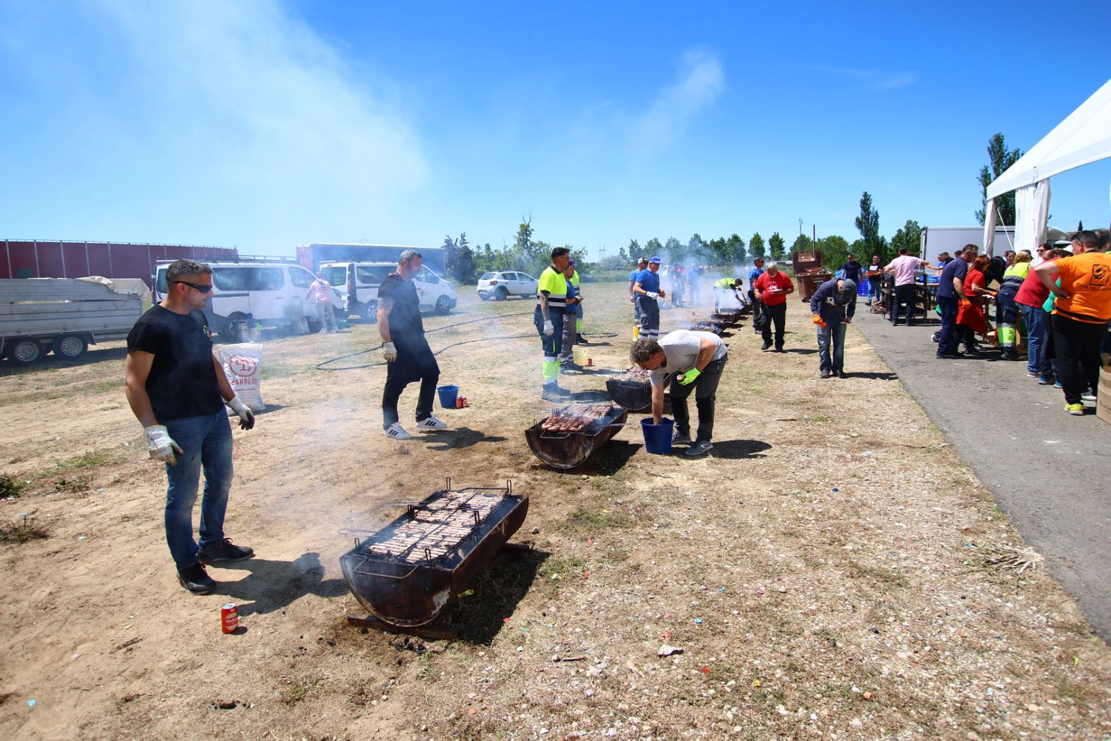 Villamayor de la Armuña vive un gran sábado con su tradicional comida popular