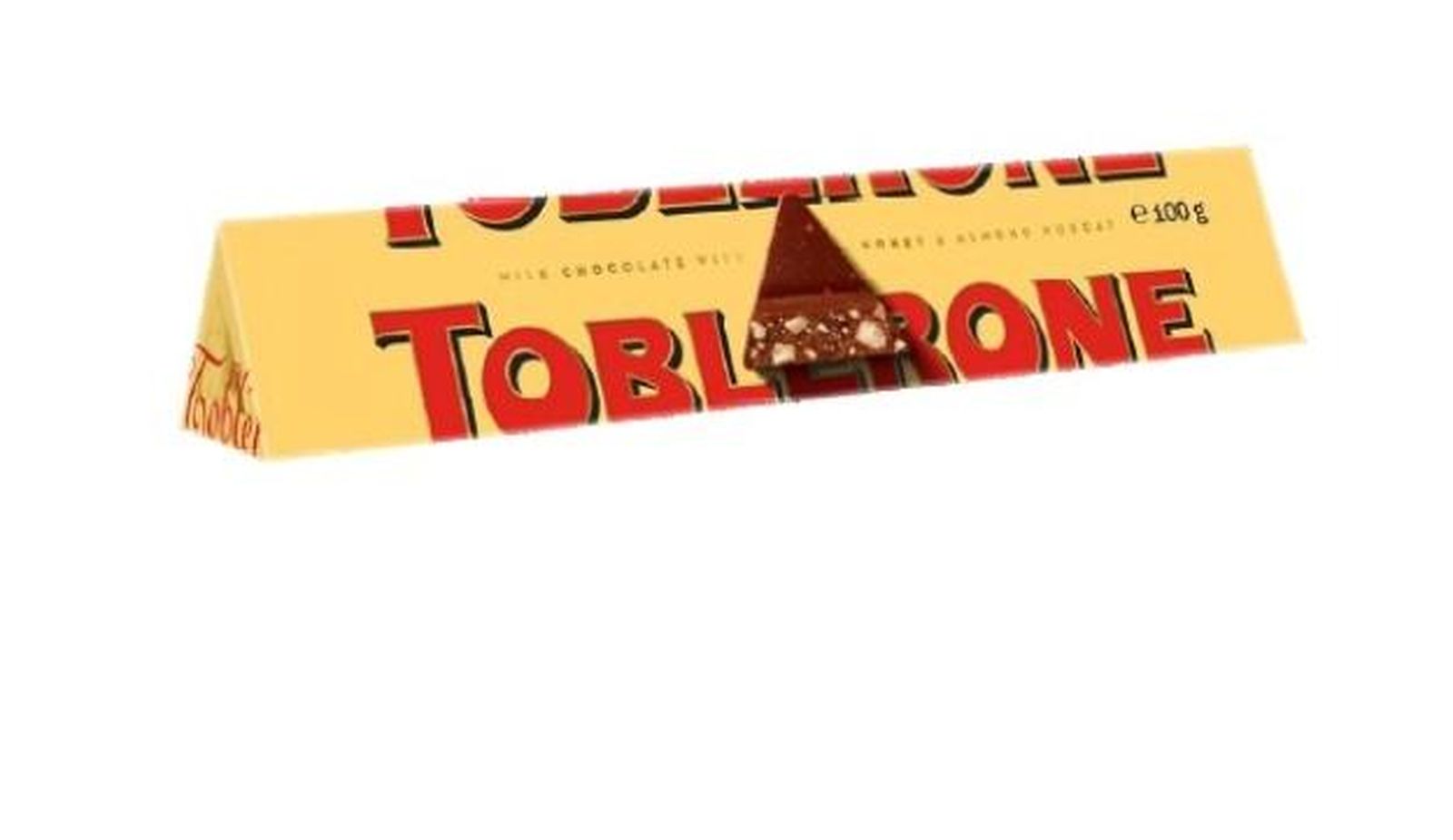 Chocolatina es de la marca ‘Toblerone’. Foto @AESAN gob es