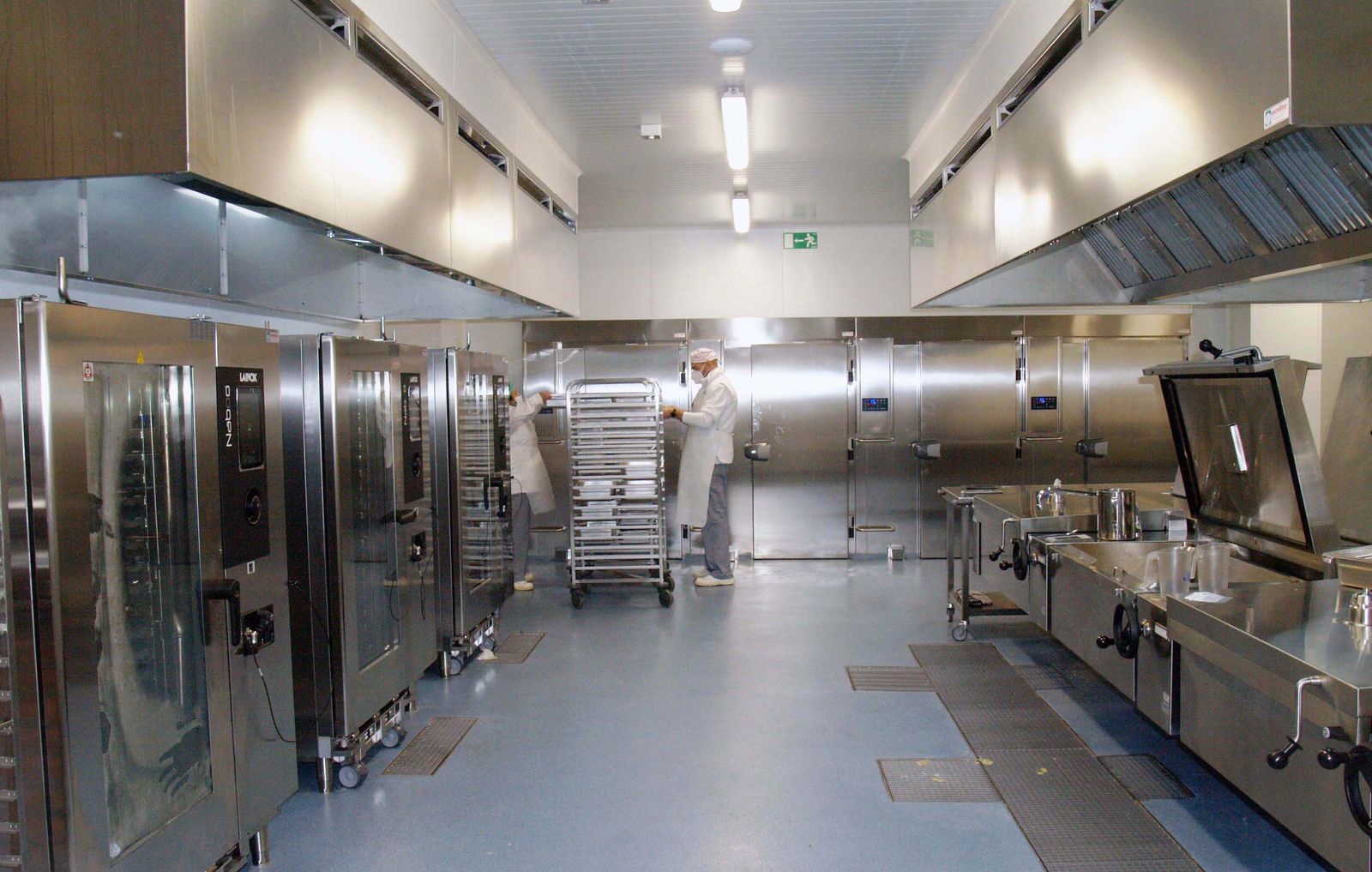 Imagen de archivo de la cocina del Nuevo Hospital de Salamanca | Foto facilitada por Sacyl