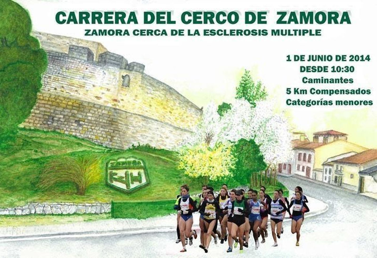 Hoy se cortan al tráfico dos avenidas y dos calles por la I Carrera Cerco de Zamora
