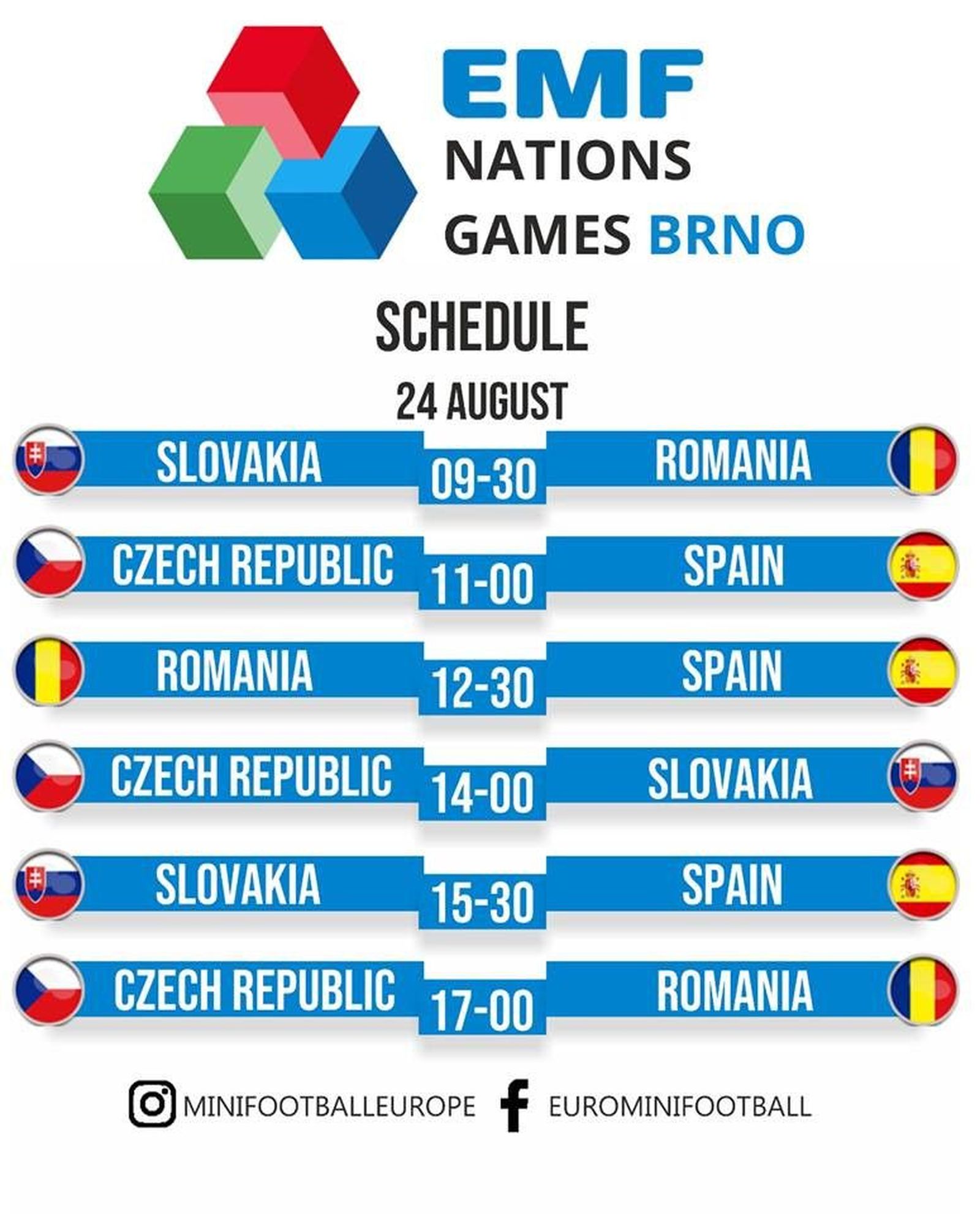Brno horarios