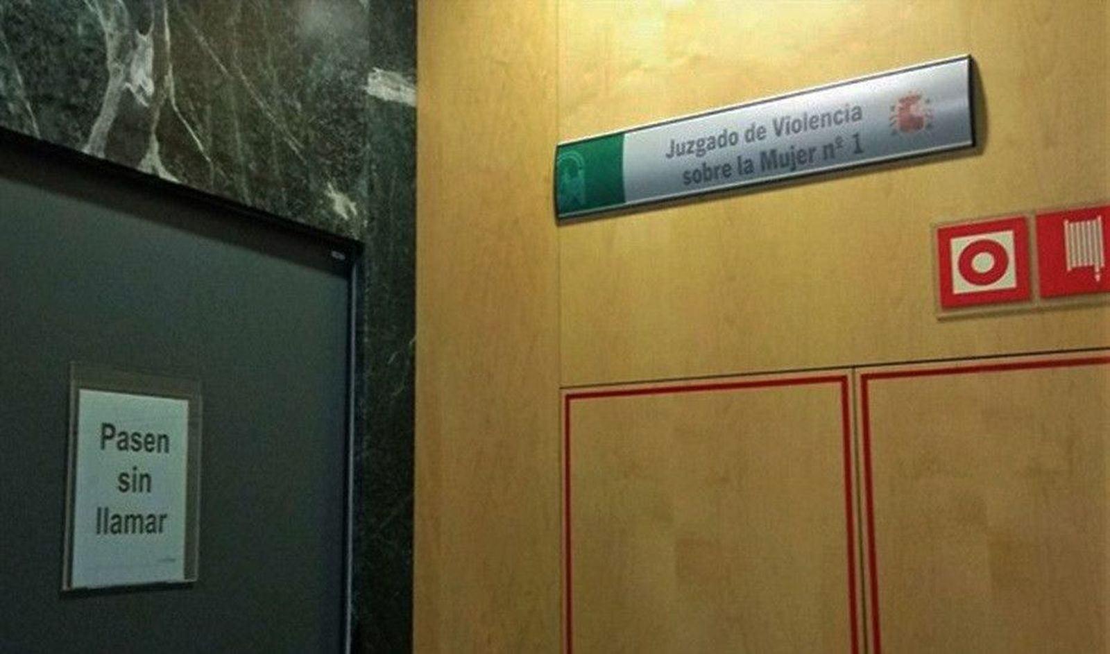 Imagen de archivo de un Juzgado de Violencia sobre la Mujer. Foto de archivo