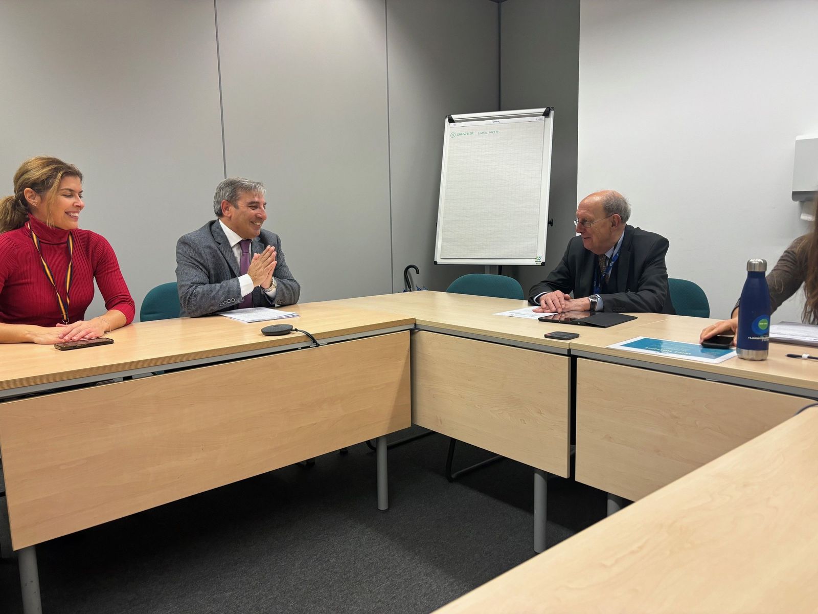 Reunión con el coordinador Europeo del Corredor Atlántico