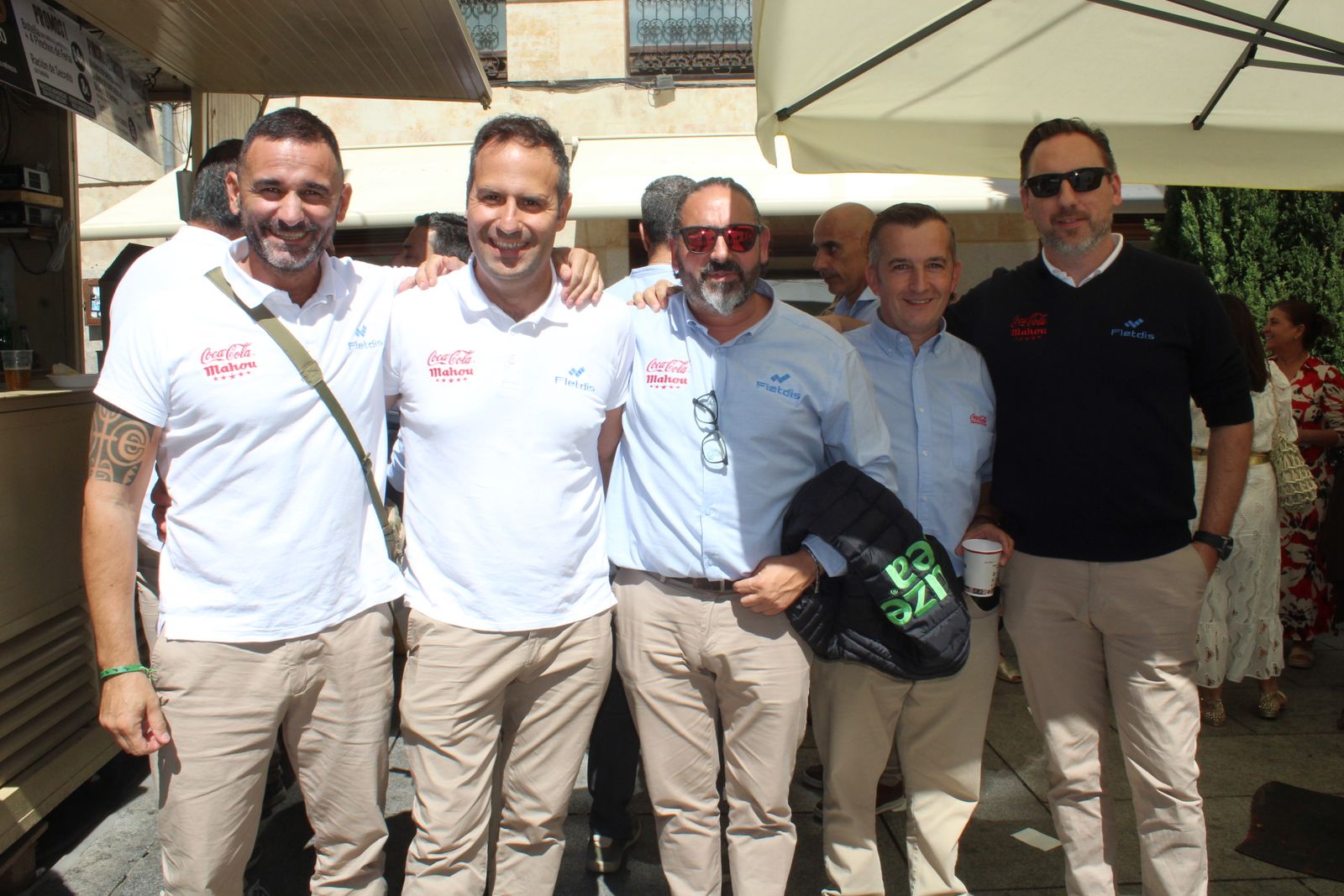 Ambiente en la Feria de Día en el mediodía de este jueves