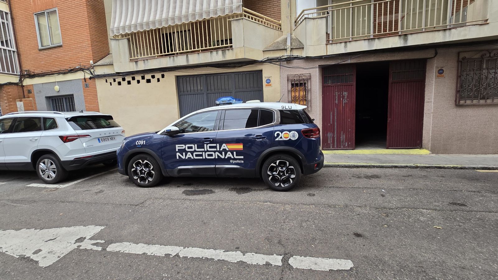 Presencia policial en el barrio Vidal.jpg