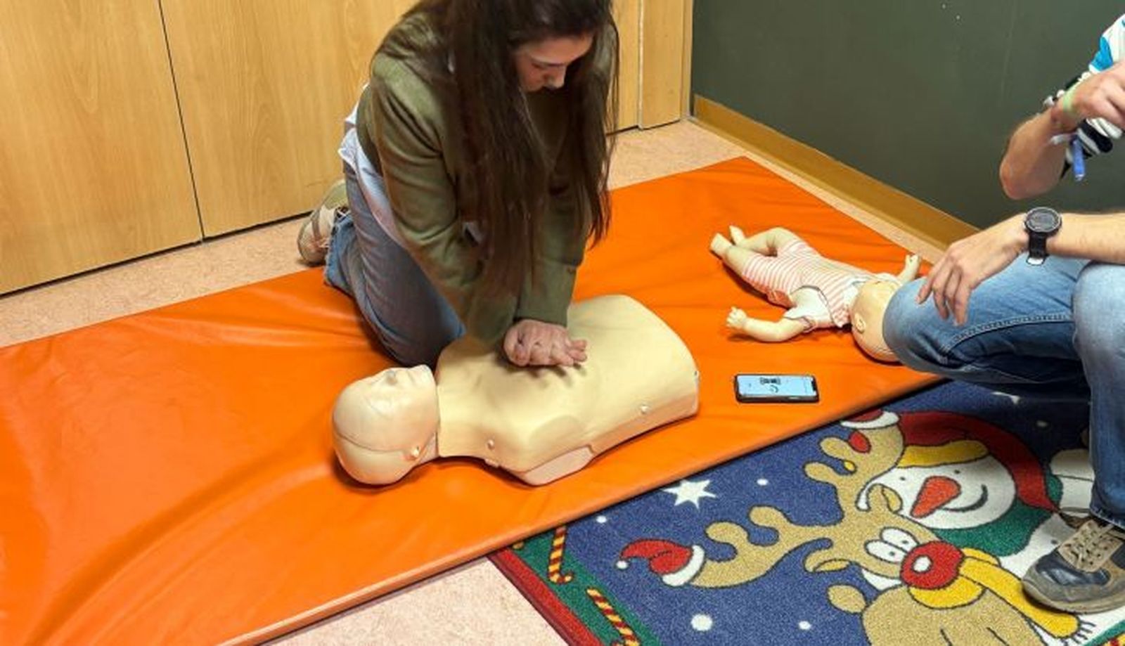 Taller primeros auxilios pediátricos en Aldeatejada 