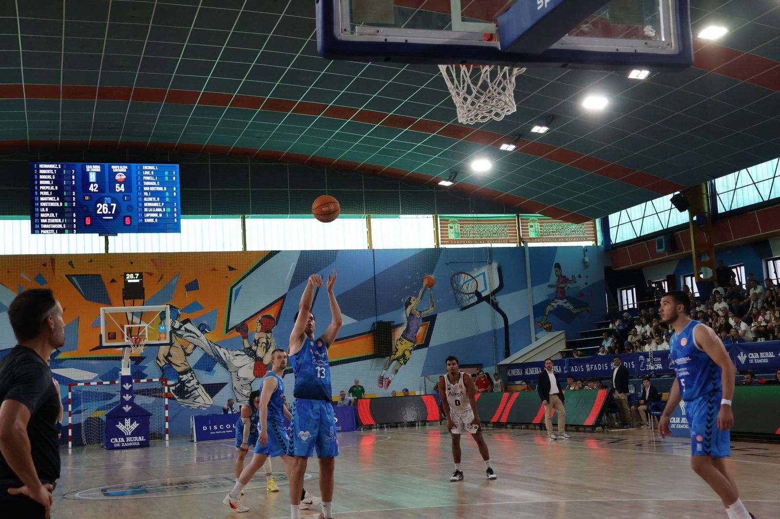 GALERÍA | Revive en imágenes el partido entre el CB Zamora y Alega Cantabria