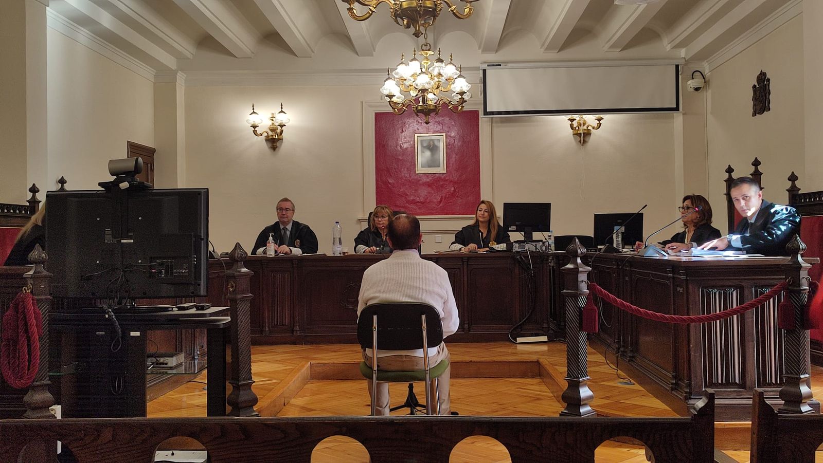 Juicio contra el acusado de agresión sexual en Zamora el pasado mes de octubre de 2024 en la Audiencia Provincial Juicio contra el acusado de agresión sexual en Zamora el pasado mes de octubre de 2024 en la Audiencia Provincial