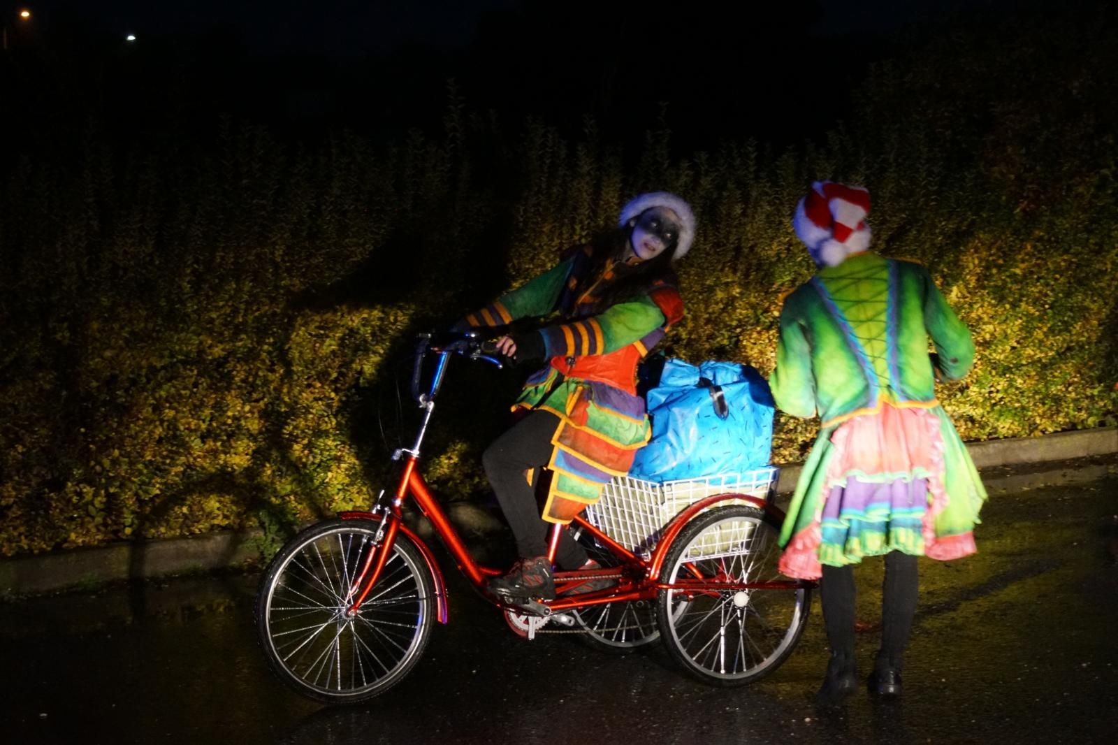 El Encinar recibe la visita de Papa Noel